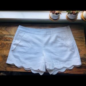 Scalloped shorts by Cynthia Rowley size 8